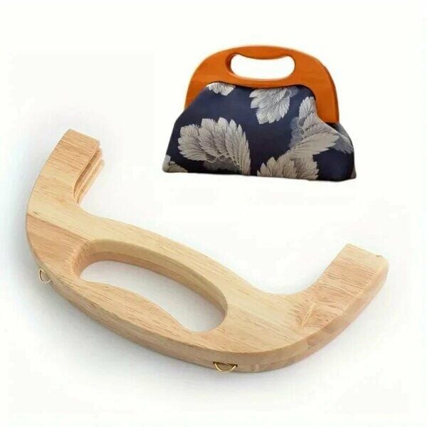 AHŞAP BURS KULPLU OVAL (25CM) (1AD)