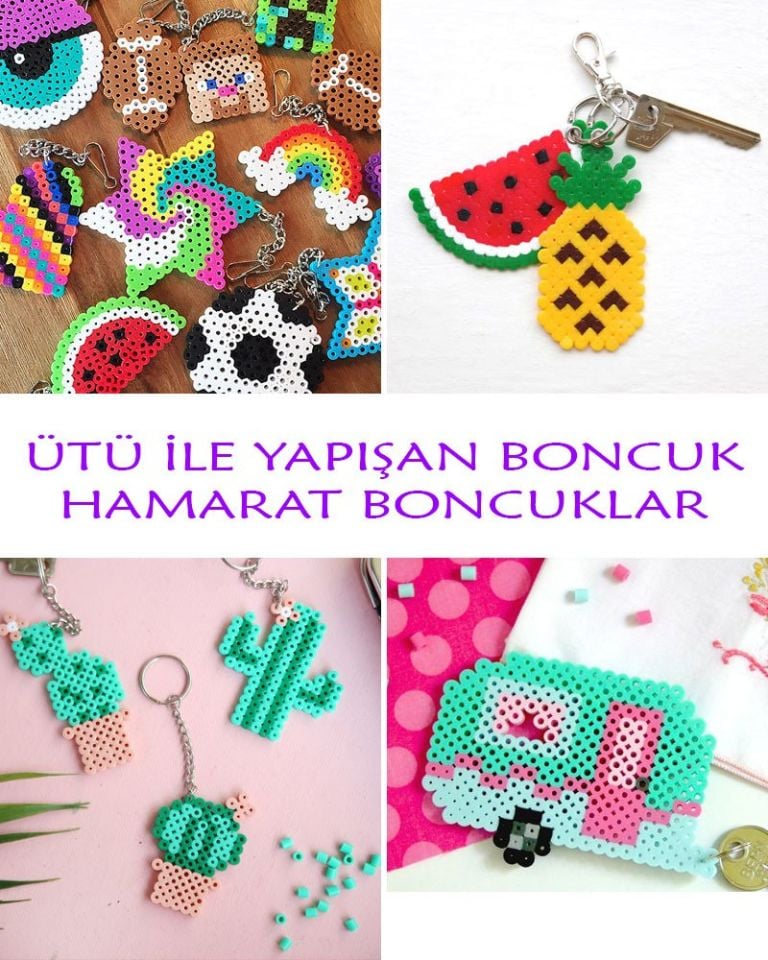 ÜTÜ İLE YAPIŞAN BONCUK SETİ BÜYÜK BOY - HAMARAT BONCUK SETİ (14.000 ADET)