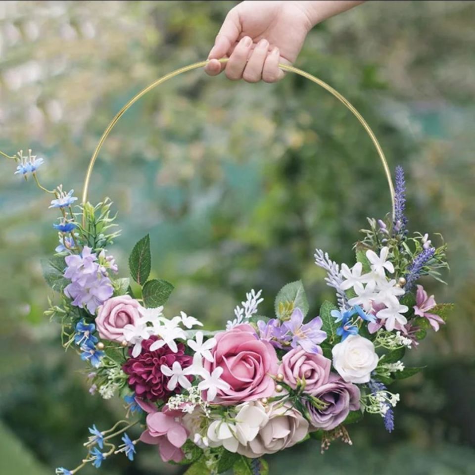 METAL HALKA (DÜŞ KAPAN HALKASI) 20 CM