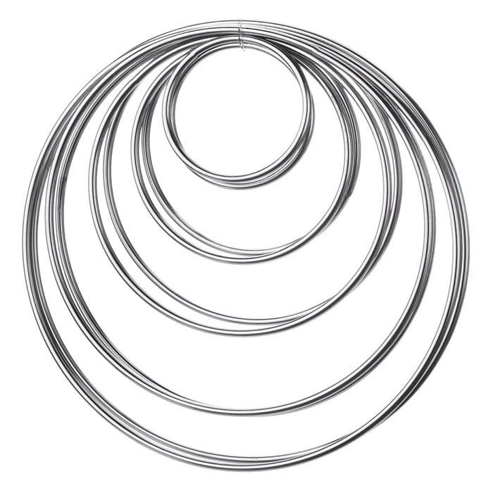 METAL HALKA (DÜŞ KAPAN HALKASI) 20 CM