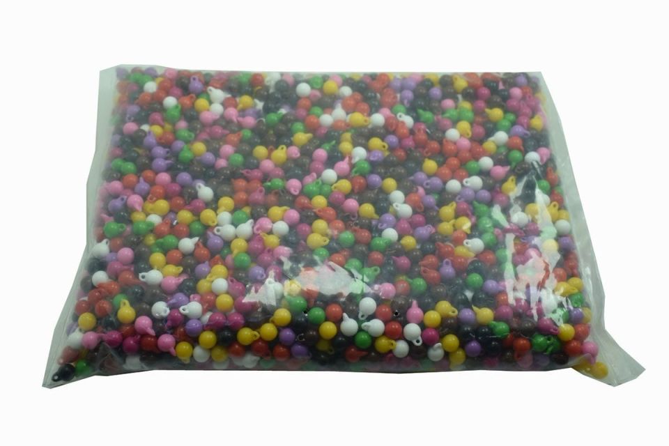 NO:102 *8MM KULPLU BONCUK AÇIK PEMBE
