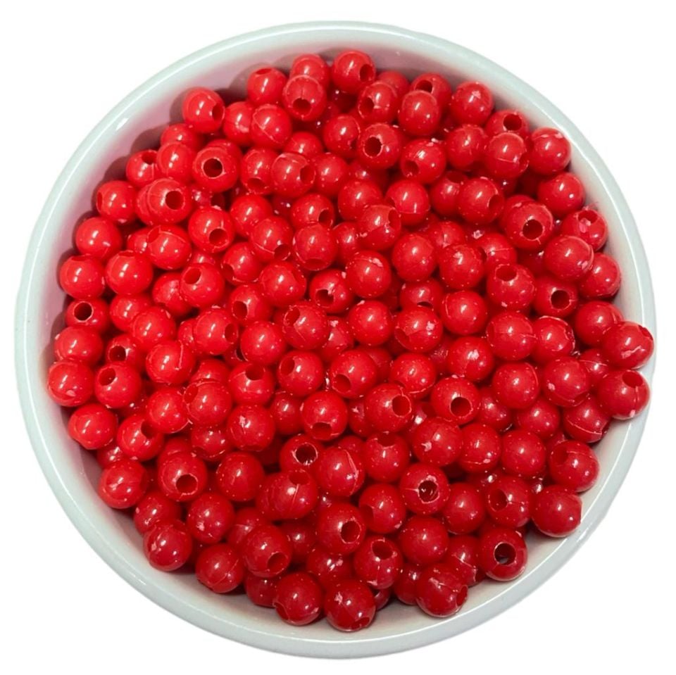 6MM KİRAZ OYASI BONCUĞU (1KG) (9140AD)