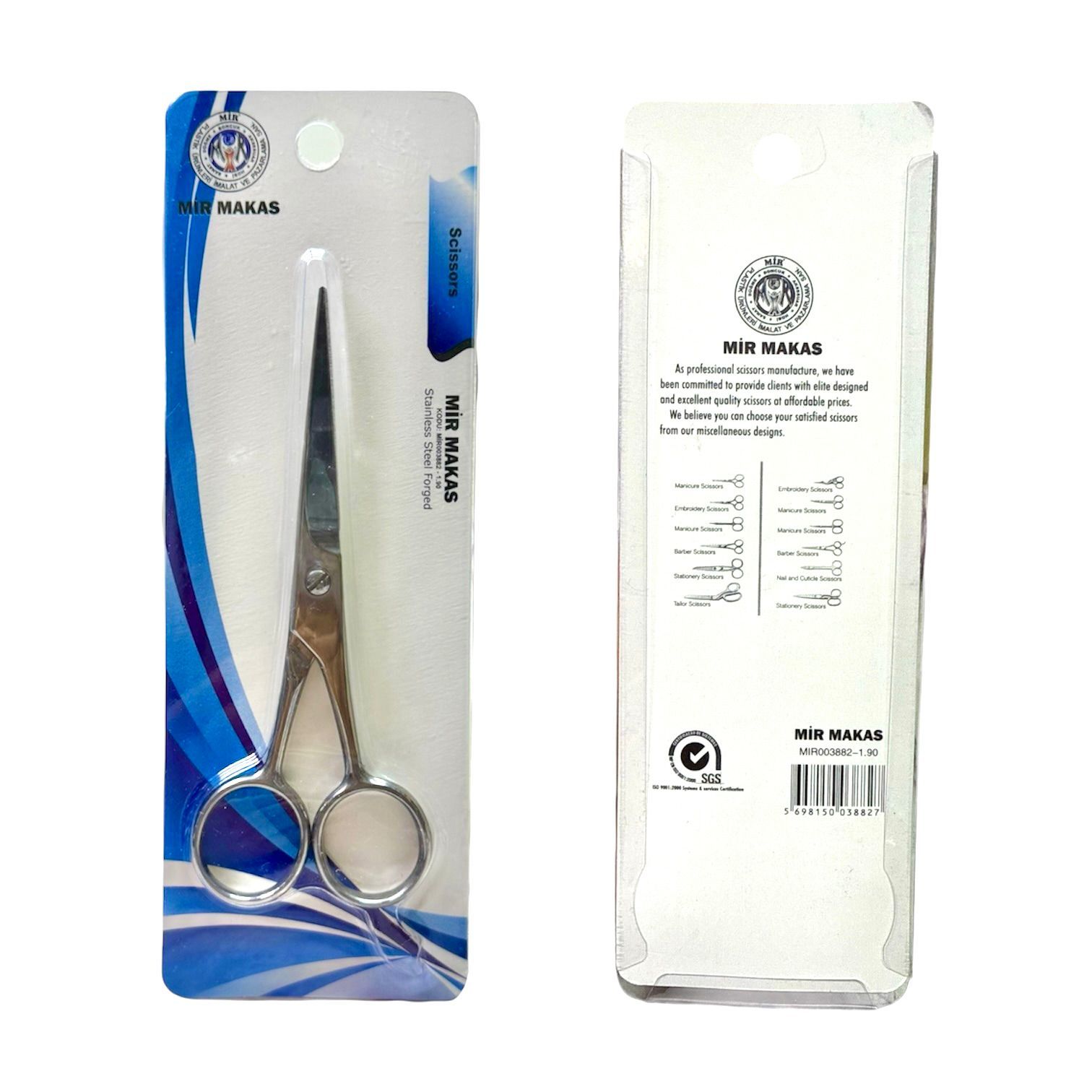 MİR 12.5 CM MAKAS (1 ADET)