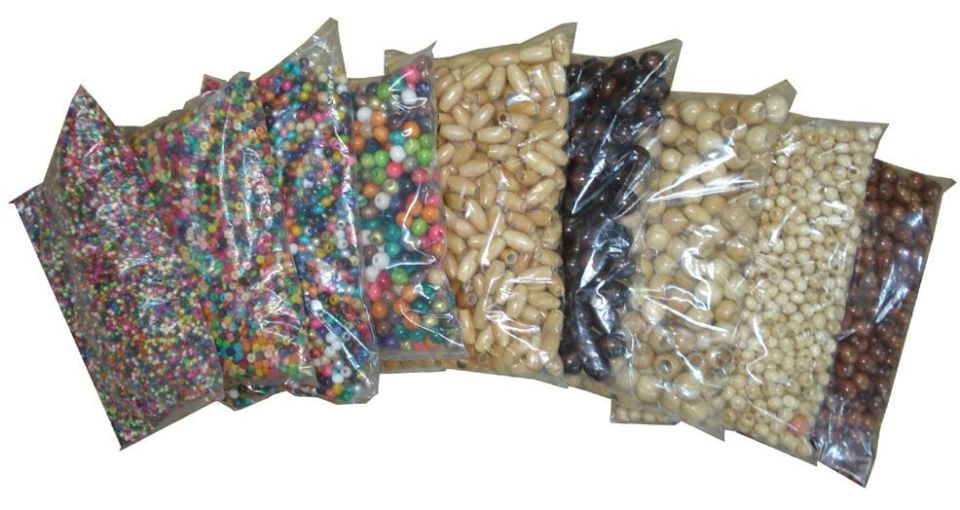 TAHTA 14MM YUVARLAK BONCUK (1050 ADET) KREM