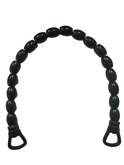 ZEYTİN BONCUKLU ÇANTA SAPI (1 ÇİFT) KREM