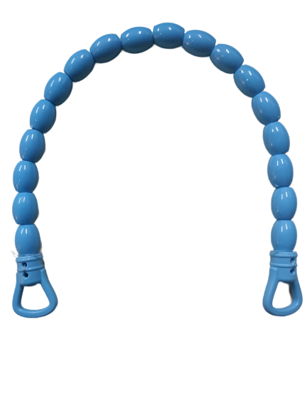 ZEYTİN BONCUKLU ÇANTA SAPI (1 ÇİFT) MOR