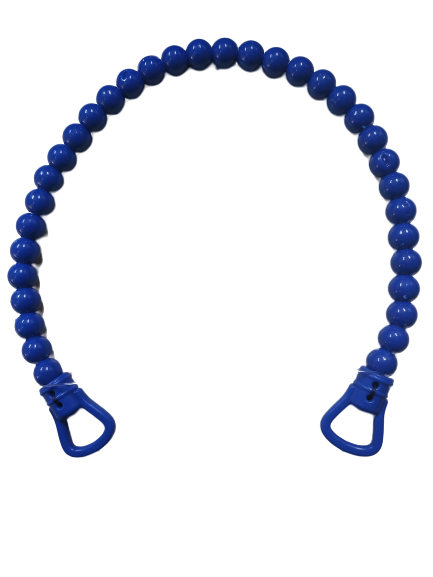 14 MM BONCUKLU ÇANTA SAPI (1 ÇİFT) BEYAZ