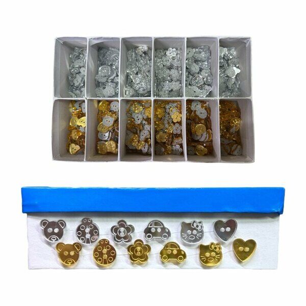 PLEKSİ BEBE DÜĞME (900 ADET) NO:1