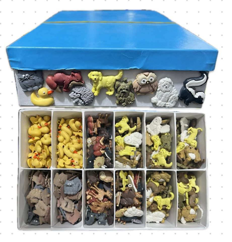 CROX FİGÜRLÜ BEBE DÜĞMELER (504 ADET) MK:1