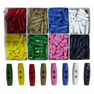 ÇOBAN DÜĞME (3,8 CM-BÜYÜK) (800 AD/TAKIM)