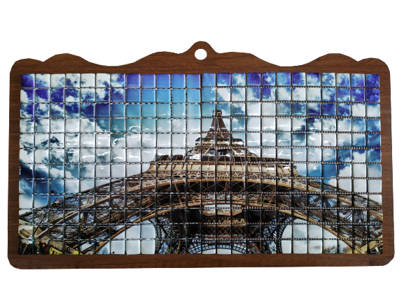 RESİMLİ CAM MOZAİK ( ADET) Sonbahar resmi