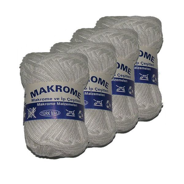 MAKROME İPİ 4 NUMARA SİYAH