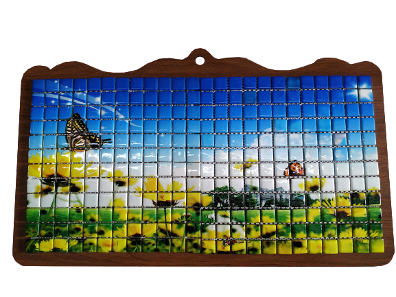 RESİMLİ CAM MOZAİK 2 GÜZ MODELİ