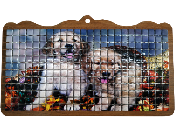 RESİMLİ CAM MOZAİK 3 CAMİ MODEL