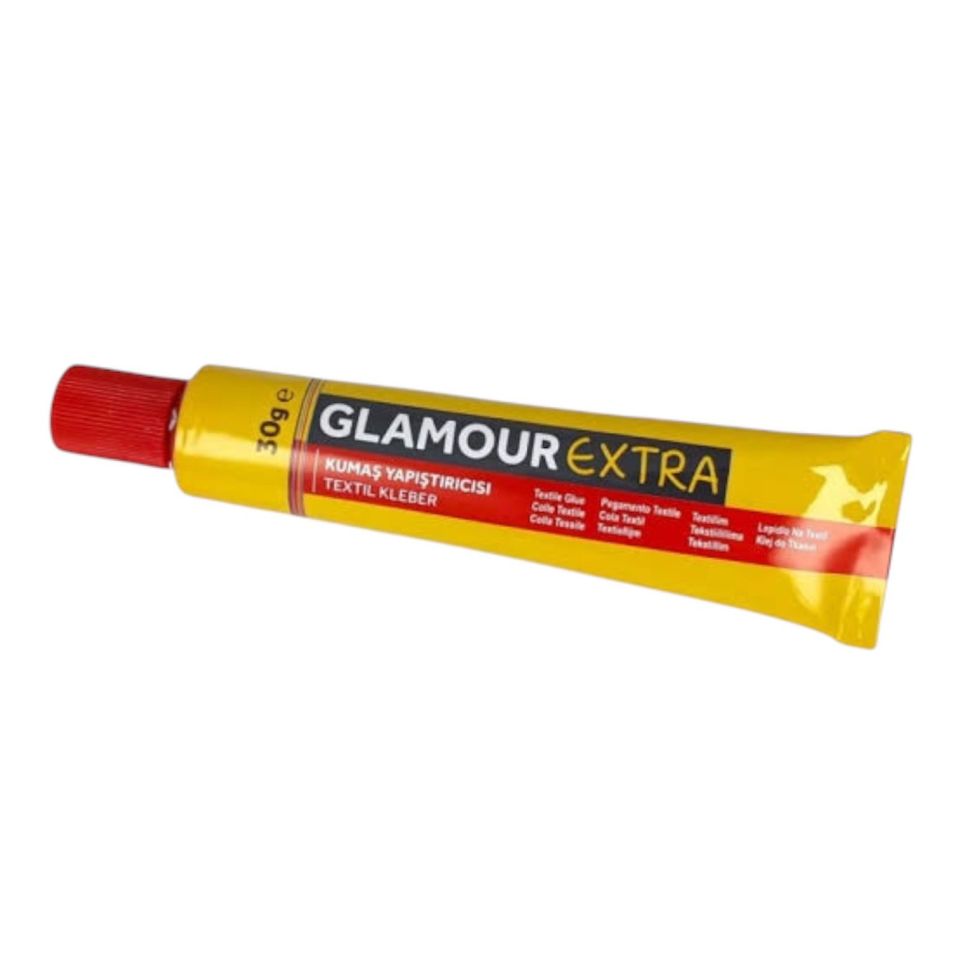 GLAMOUR EXTRA TEKSTİL KUMAŞ YAPIŞTIRICI 30 GR (1 ADET)
