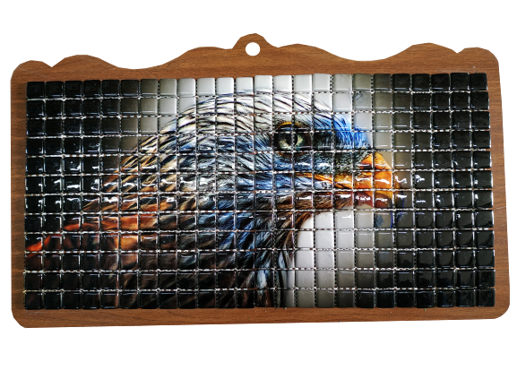 RESİMLİ CAM MOZAİK 5 AKVARYUM MODEL