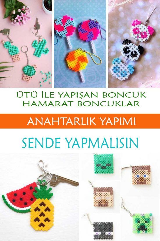 Ütü ile yapışan Hamarat Boncuk