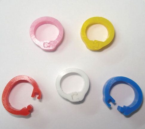 KUŞ KLİPSİ (GÜVERCİN BİLEZİĞİ) (1000 AD) YEŞİL