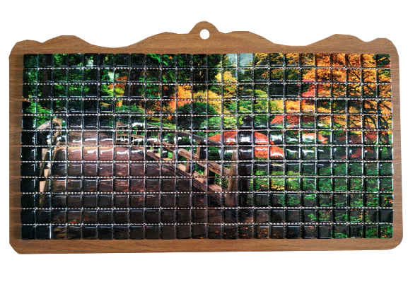 RESİMLİ CAM MOZAİK 4 ADA MODELİ