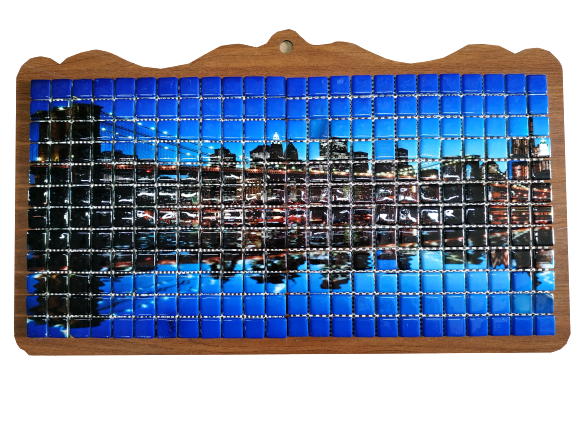 RESİMLİ CAM MOZAİK 4 KÖPRÜ MODELİ