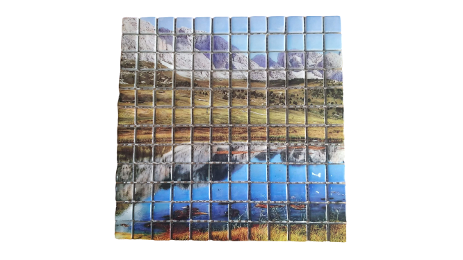 RESİMLİ CAM MOZAİK 7 GÖZ MODEL