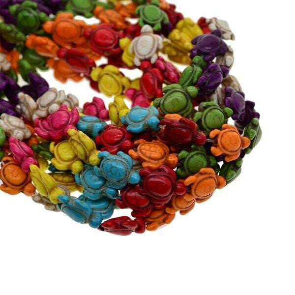 TAŞ KAPLUMBAĞA BONCUK (1 DİZİ)