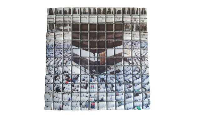 RESİMLİ CAM MOZAİK 8 CAMİ DENİZ MODELİ