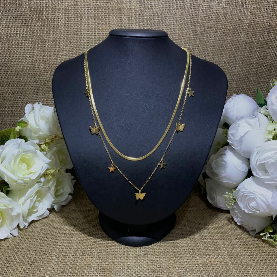 ÇELİK KOLYE (1 ADET) NO 54