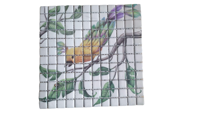 RESİMLİ CAM MOZAİK 11 KÖPEK BALIĞI MODELİ